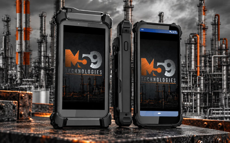 M59 Technologies rugged handheld tablets